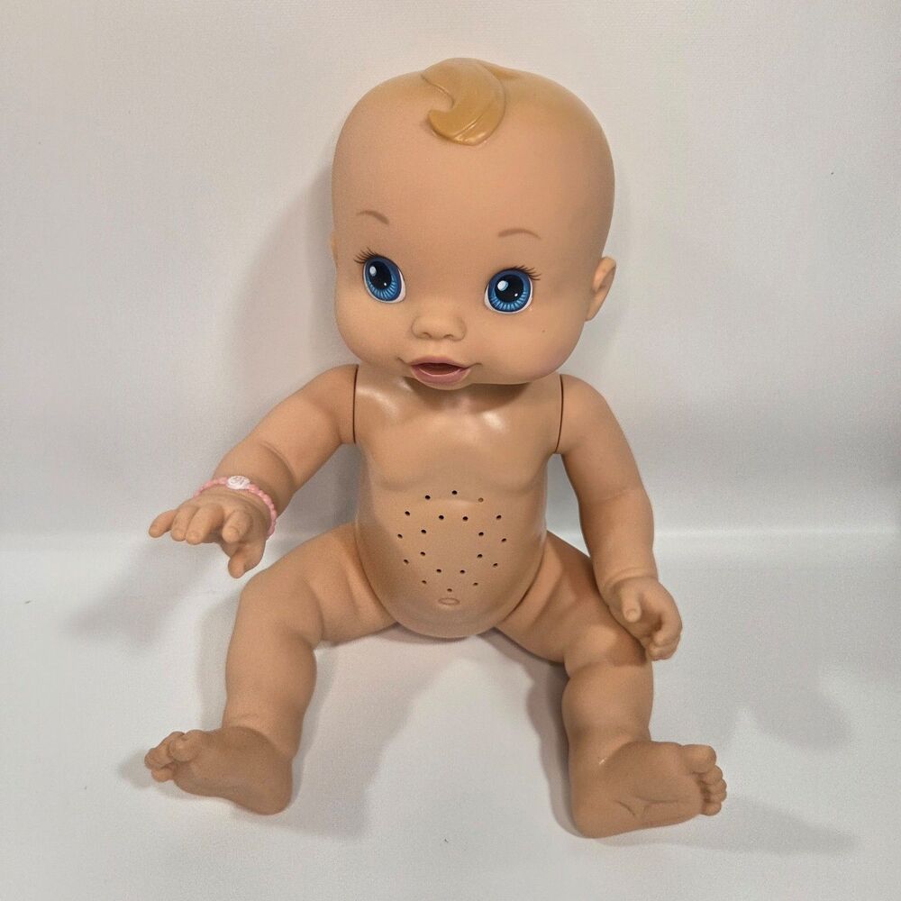 2006 Hasbro Baby Alive Wets N Wiggles Boy Doll Girl *WORKS*
